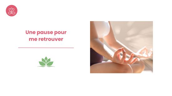 Une pause pour me retrouver